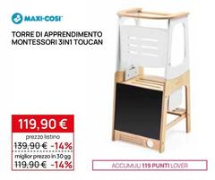 Maxi-Cosi - Torre Di Apprendimento Montessori 3in 1 Toucan