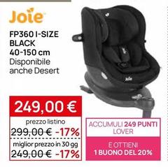 Joie - Fp360 I-Size Black 40-150 Cm