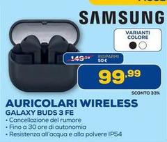 Samsung - Auricolari Wireless Galaxy Buds 3 FE