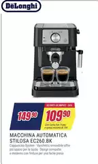 De Longhi - Macchina Automatica Stilosa EC260.BK