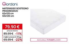 Giordani - Materasso Sostegno Progressivo