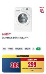 Indesit - Lavatrice BWA8149EWWIT