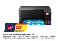 Epson - Multifunzione Inkjet ET-2860