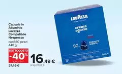 Lavazza - Capsule In Alluminio Compatibile Nespresso