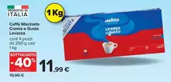 Lavazza - Caffe Macinato Crema E Gusto