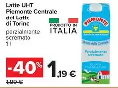 Latte Uht Piemonte Centrale Del Latte Di Torino