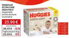Huggies - Pannolini Extra Care Mega Pack