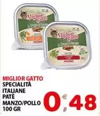 Morando - Miglior Gatto Specialità Italiane Paté Manzo/Pollo