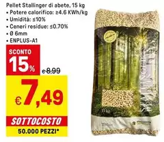 Pellet Stallinger Di Abete Pellet Stallinger Di Abete