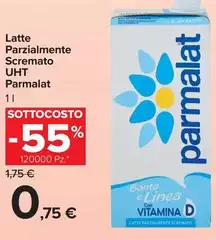 Parmalat - Latte Parzialmente Scremato UHT