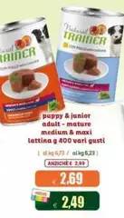 Natural - Puppy & Junior Adult-mature Medium & Maxi Lattina