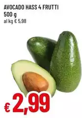 Avocado Hass 4 Frutti