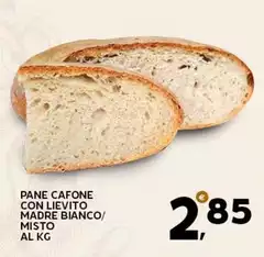 Pane Cafone Con Lievito Madre Bianco/Misto Pane Cafone Con Lievito Madre Bianco/Misto