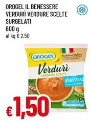 Orogel - Il Benessere Verduri Verdure Scelte Surgelati