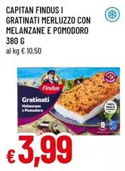 Capitan Findus - I Gratinati Merluzzo Con Melanzane E Pomodoro