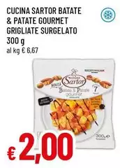 Cucina Sartor - Batate & Patate Gourmet Grigliate Surgelato 