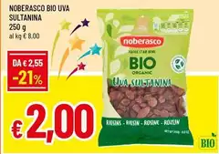 Noberasco - Bio Uva Sultanina