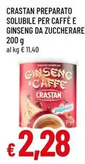 Crastan - Preparato Solubile Per Caffè E Ginseng Da Zuccherare 