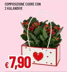 Composizione Cuore Con 2 Kalandive