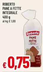 Roberto - Pane A Fette Integrale Roberto - Pane A Fette Integrale