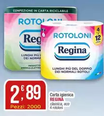 Regina - Carta Igienica