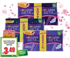 Lines - Seta Ultra Pacco Doppio Lines - Seta Ultra Pacco Doppio