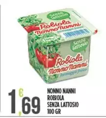 Nonno Nanni - Robiola Senza Lattosio Nonno Nanni - Robiola Senza Lattosio