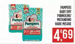 Pampers - Baby Dry Pannolini/Mutandino