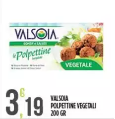 Valsoia - Polpettine Vegetali Valsoia - Polpettine Vegetali