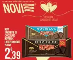 Novi - Tarolette Di Cioccolato Bloc