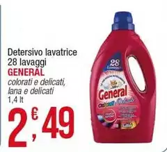General - Detersivo Lavatrice 28 Lavaggi