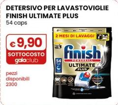 Finish - Detersivo Per Lavastoviglie Ultimate Plus 54 Caps