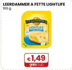 Leerdammer - A Fette Lightlife 100 G