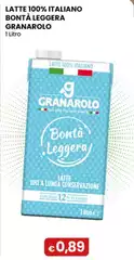 Granarolo - Latte 100% Italiano Bontà Leggera 1 Litro
