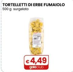 Fumaiolo - Tortelletti Di Erbe 500 G Surgelato