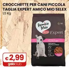 Selex - Crocchette Per Cani Piccola Taglia Expert Amico Mio 1,5 Kg