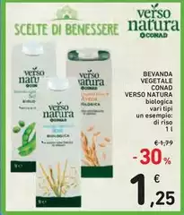 Benessere - Bevanda Vegetale Verso Natura Benessere - Bevanda Vegetale Verso Natura