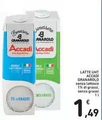 Granarolo - Latte UHT Accadi Granarolo - Latte UHT Accadi