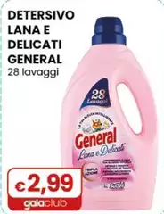 General - Detersivo Lana E Delicati 28 Lavaggi