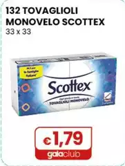 Scottex - 132 Tovaglioli Monovelo 33 X 33