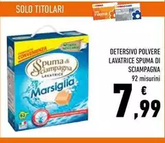 Spuma di Sciampagna - Detersivo Polvere Lavatrice