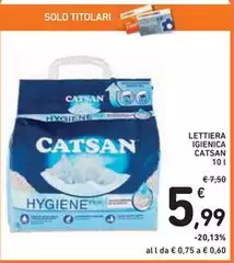 Catsan - Lettiera Igienica