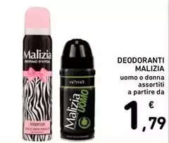 Malizia - Deodoranti