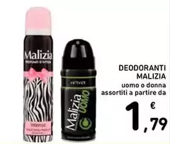 Malizia - Deodoranti