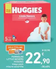 Huggies - Pannolini Little Movers