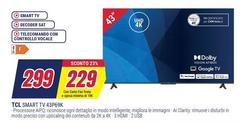 TCL - Smart Tv 43P69K