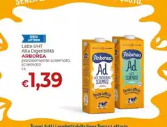 Arborea - Latte UHT Alta Digeribilità Arborea - Latte UHT Alta Digeribilità