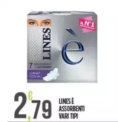 Lines - È Assorbenti Lines - È Assorbenti