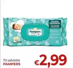 Pampers - 70 Salviette