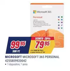 Microsoft -  365 Personal